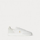 Leather/suede-bedford Pp-sk-ltl Bianco/w  RALPH LAUREN