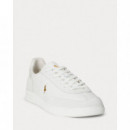 Leather/suede-bedford Pp-sk-ltl Bianco/w  RALPH LAUREN