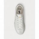 Leather/suede-bedford Pp-sk-ltl Bianco/w  RALPH LAUREN