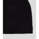 Klj Single Layer Logo Beanie Black  KARL LAGERFELD