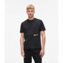 Klj Reg Karlism Tee Black  KARL LAGERFELD