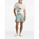 Polo RALPH LAUREN - Traveler-mid-trunk - Raft Green Seersucker - 710957784005/RAFT Green Seersucker