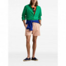 Polo RALPH LAUREN - Traveler-mid-trunk - Classic Peach Seersucker - 710957784006/CLASSIC Peach Seersucker