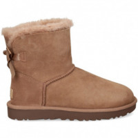 Botin Lazo Talon ante Marron  UGG