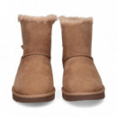 Botin Lazo Talon ante Marron  UGG