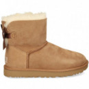 Botin Lazo Talon ante Cuero  UGG
