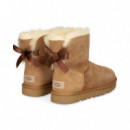 Botin Lazo Talon ante Cuero  UGG
