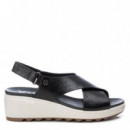 XTI Sandalias Negras 142700-NEGRO