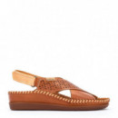 PIKOLINOS Cuña Cadaques con Cierre Adherente Marrón W8K-0848C1-250