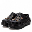 XTI Sandalias Negras 143888-NEGRO