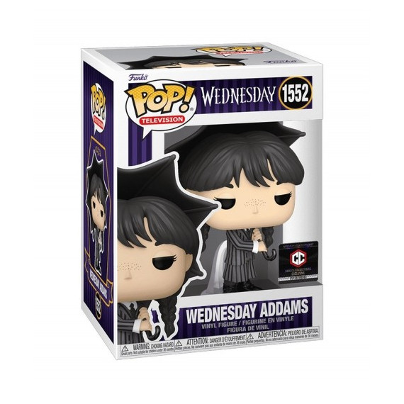 FUNKO Pop Miércoles Addams con Paraguas Miércoles 1552 Exclusivo