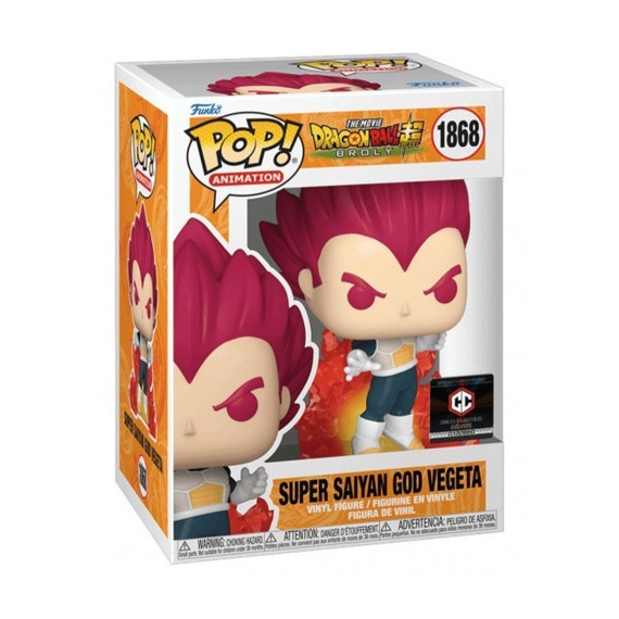FUNKO Pop Vegeta Super Saiyan God Dragon Ball Super Broly 1868