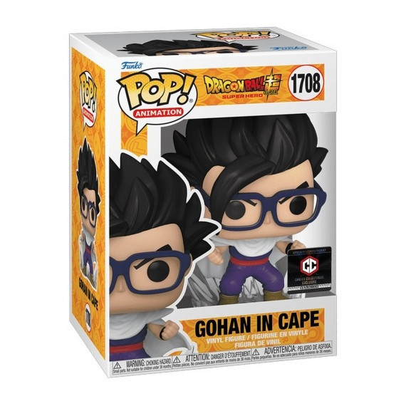 FUNKO Pop Gohan con Capa Dragon Ball Super 1708