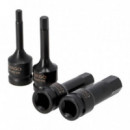 Juego Puntas Impacto 1/2" Hexagonal FARGO TOOLS 8 Pcs