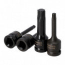 Juego Puntas Impacto 1/2" Torx FARGO TOOLS 9 Pcs