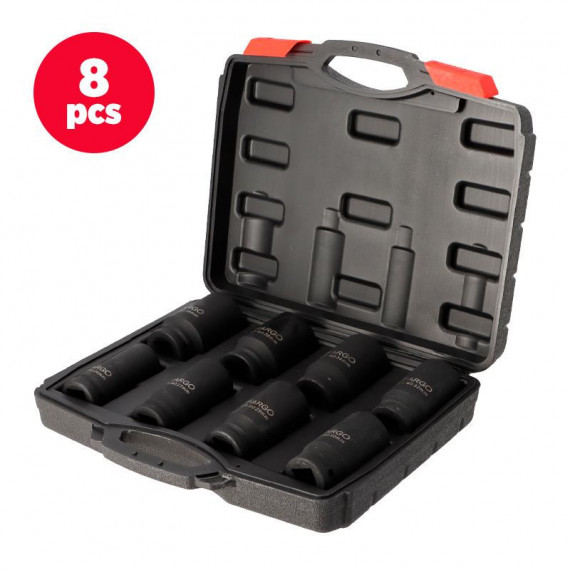 Juego Vasos Impacto 3/4" FARGO TOOLS 8 Pcs