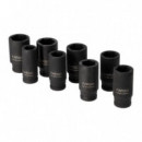 Juego Vasos Impacto 3/4" FARGO TOOLS 8 Pcs