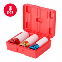 Juego Vasos Impacto 1/2" FARGO TOOLS 3 Pcs