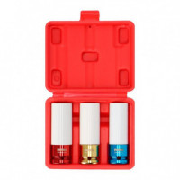 Juego Vasos Impacto 1/2" FARGO TOOLS 3 Pcs