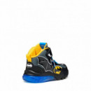 GEOX Zapatillas Ciberdron Negras J56LBE 0BC14-C0054