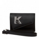 Tarjetero de Piel Geo  KARL LAGERFELD JEANS