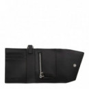Tarjetero de Piel Geo  KARL LAGERFELD JEANS