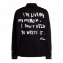 Sobrecamisa con Cita de Karl  KARL LAGERFELD JEANS