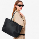 Bolso Tote con Cremallera Anna  LACOSTE
