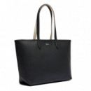 Bolso Tote con Cremallera Anna  LACOSTE
