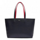 Bolso Tote con Cremallera Anna  LACOSTE