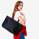 Bolso Tote con Cremallera Anna  LACOSTE