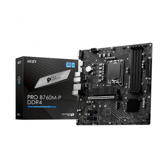 MSI Pro B760M-P DDR4 Placa Base Micro-atx