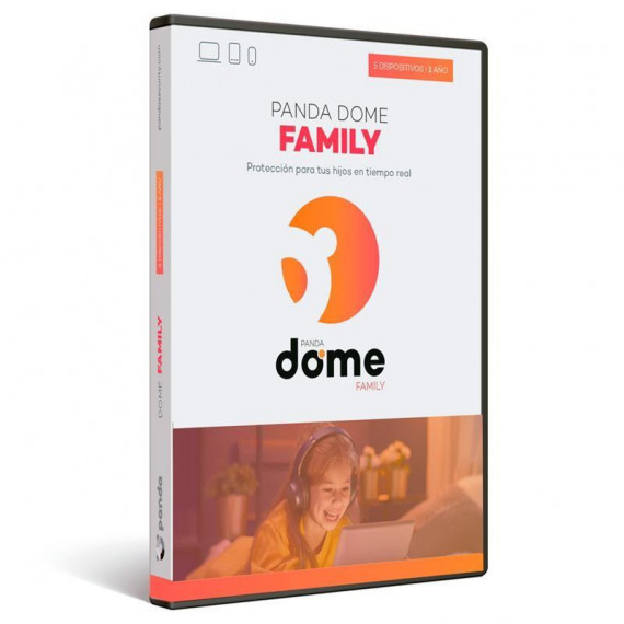 Panda Dome Family 5 Dispositivos 1 Año  PANDA SOFTWARE