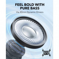 ANKER Soundcore H30I Auriculares Inalámbricos BLUETOOTH Usb-c Negro