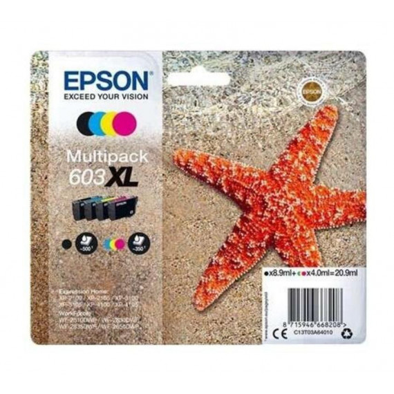 EPSON 603XL Multipack T03A6 Cartuchos de Tinta Originales