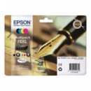 EPSON 16XL Multipack T1636 Cartuchos de Tinta Originales