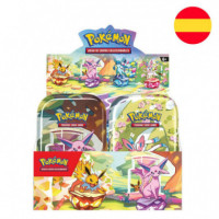 Lata Pokemon Evoluciones Prismaticas Español  THE POKEMON COMPANY
