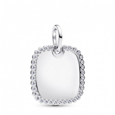 PANDORA Colgante Cuadrado de Plata 394009C01