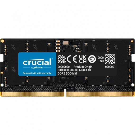 Crucial 32GB DDR5 4800MHz SODIMM Memoria para Portátil