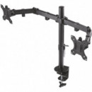 AISENS Soporte de Mesa para Monitor/tv 13-32 Pulgadas con 2 Brazos