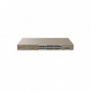 IP-COM Switch 24 Puertos Gigabit Poe + 2 Sfp