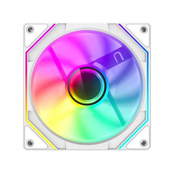 Ventilador GM 12CM Adicional Gaming Chasis Argb Silencioso Blanco