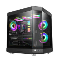 Gamemax Hype Black Caja Pc Gaming Mid-tower ATX  GM
