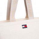 Bolso Tote con Inscripción  TOMMY HILFIGER