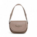 Bolso Efecto Piel con Solapa  PEPE JEANS