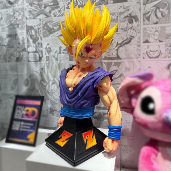 Figura Busto Gohan SSJ2 Dragon Ball Z  TUMUNDO3D