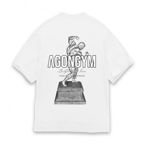 Arnold Team Oversize White  AGONGYM