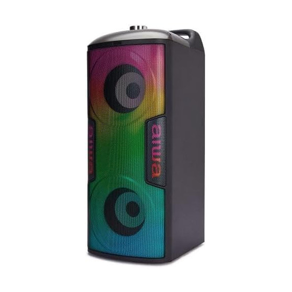 Altavoz BLUETOOTH Portátil AIWA KBTUS-100, Mando, Micrófono
