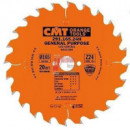 Disco Sierra Madera Cmt - 165 Mm X 2,6 Mm X 20 Mm - 24 Dientes - 291.165.24h