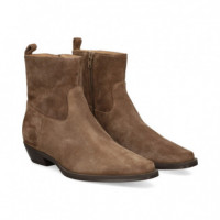 Botin Cowboy ante Beige  UNISA